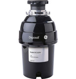 GE 1 HP Continuous Feed Garbage Disposer Non-Corded