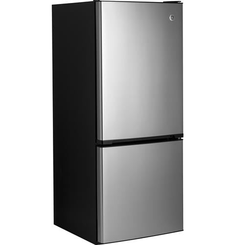 GE® 10.5 Cu. Ft. Bottom-Freezer Refrigerator